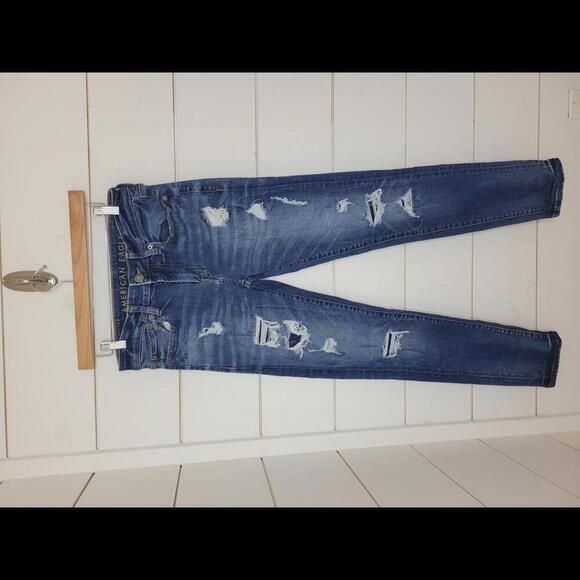 American Eagle Outfitters Other - American Eagle Outfitters 29x32 blue distressed denim skinny jeans